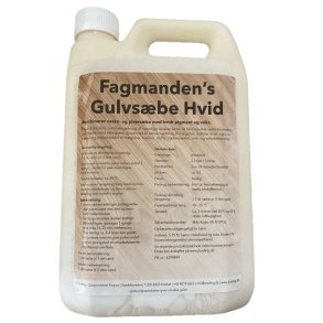 Fagmandens Gulvs�be Hvid 2,5 liter