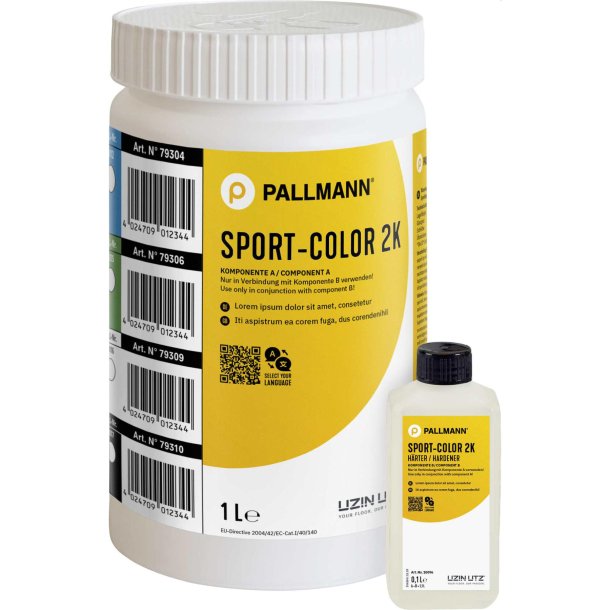 PALLMANN Sport-Color 2K 5010 gentian blue A/B 1,1 ltr.