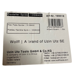 Flex Plate Spider DSW 400