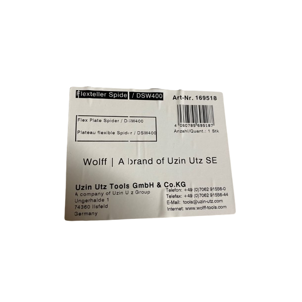 Flex Plate Spider DSW 400