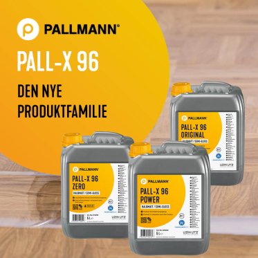 Nyhed 2025. PALL-X 96 gulvlak