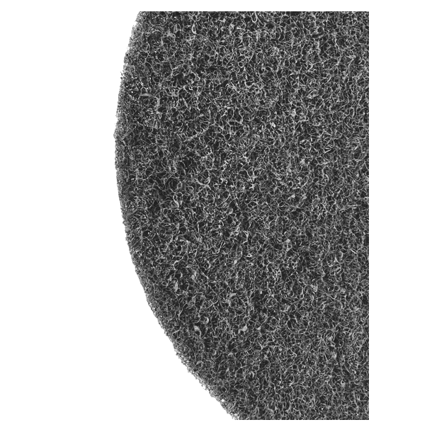 Polerpads 406x25mm Sort