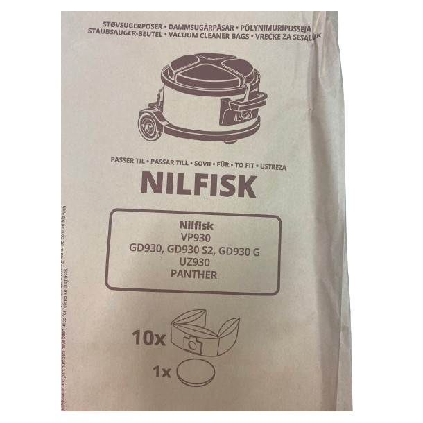 Stvsugerposer Nilfisk GD930 10 stk.