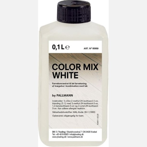 PALLMANN. COLOR MIX WHITE 125 ml.
